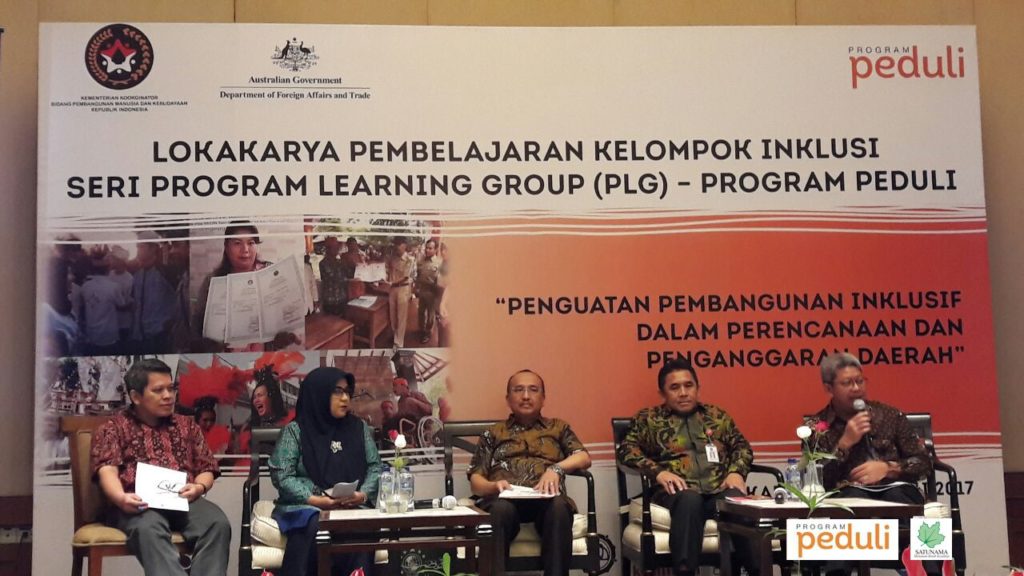 Perlu Kerjasama Pemda dan Masyarakat Wujudkan Inklusi