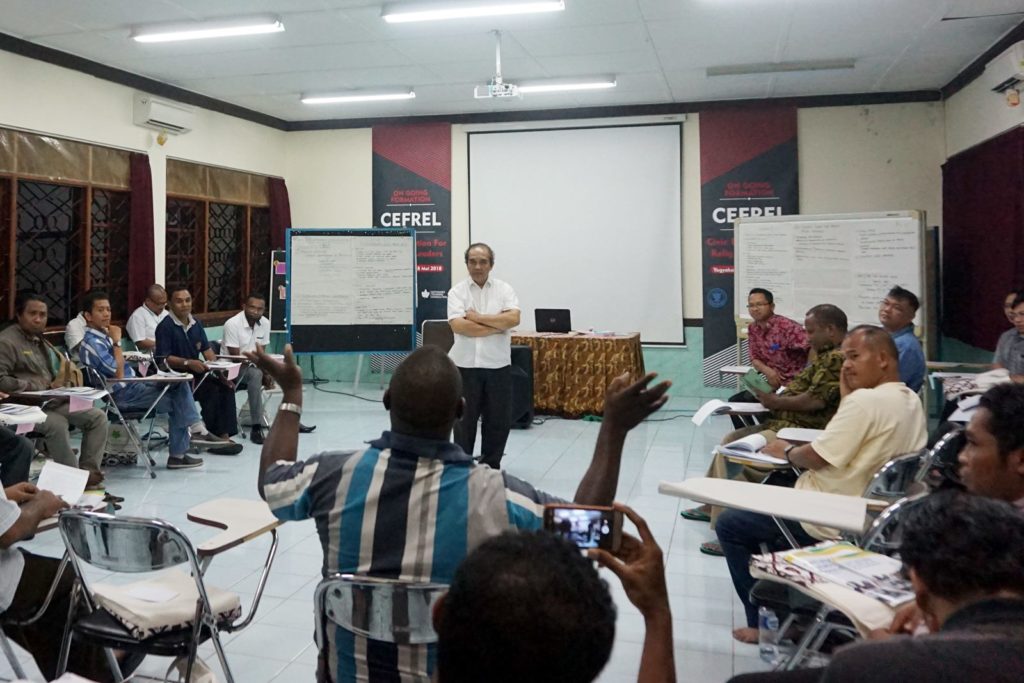 Civic Education For Religious Leaders – Mei 2018