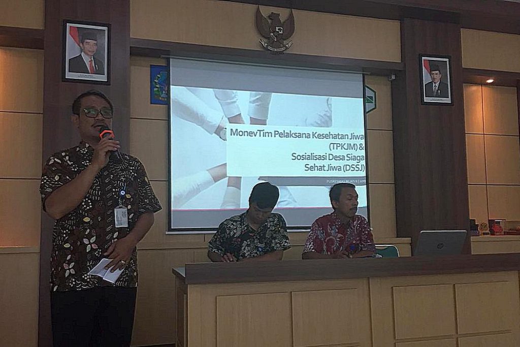 Sosialisasi Program Kesehatan Jiwa, Desa Sumberadi, Mlati, Sleman