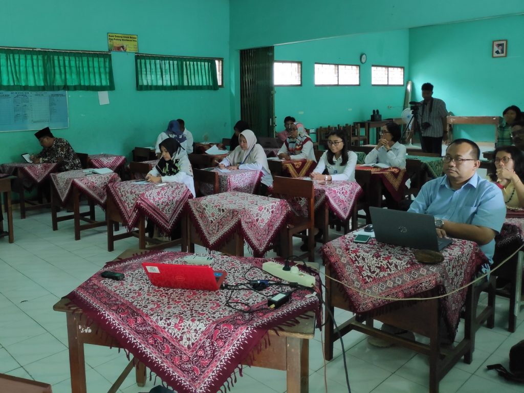 Sosialisasi Program Peduli Goes to School di SD Negeri Ngino 1 Kabupaten Sleman