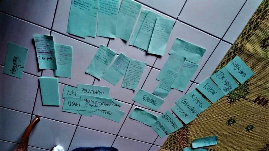 Bersama SATUNAMA, Kelompok Perempuan Paliyan Susun Perencanaan Berbasis Potensi