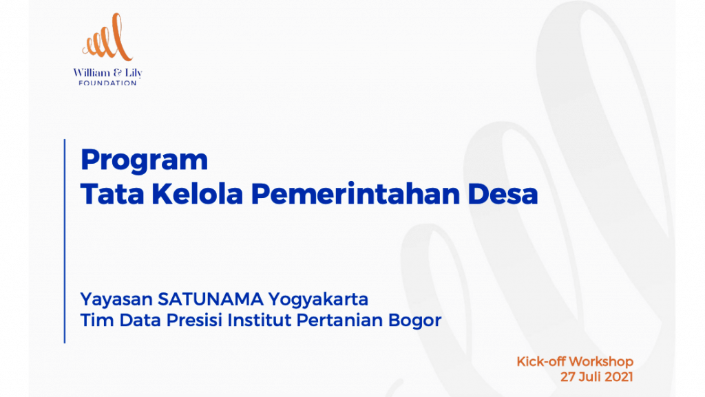 Persiapan Program Tata Kelola Pemerintahan Desa di Sumba Barat Daya