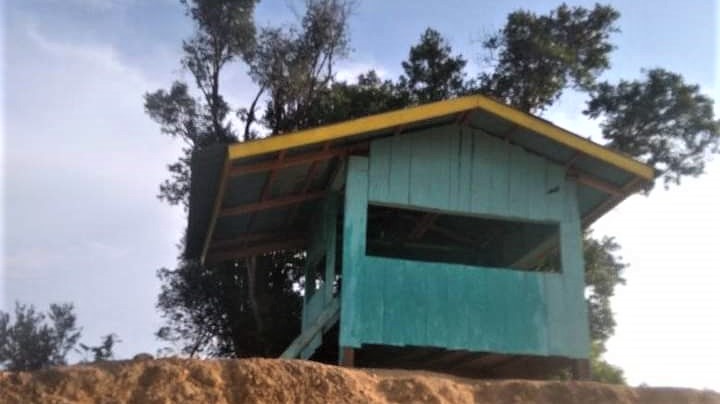 Antisipasi Perambahan, Desa Tiaro Bangun Pos Patroli Hutan Adat