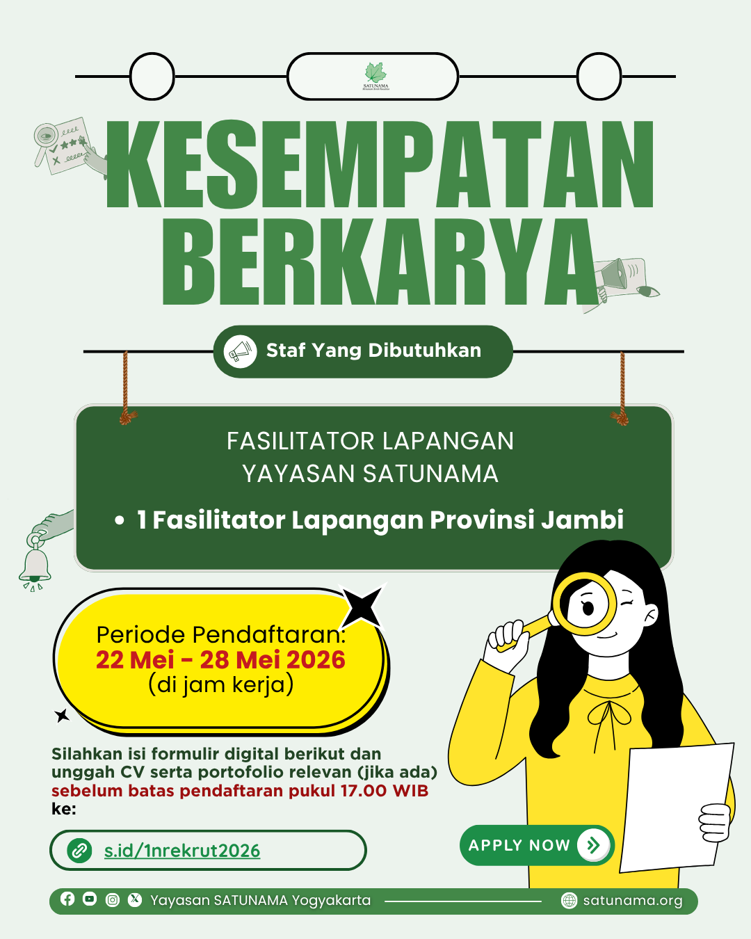 KESEMPATAN BERKARYA